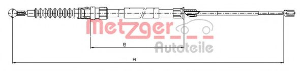 Трос ручника METZGER 10.7518