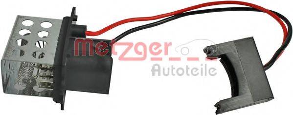 Реостат вентилятора отопителя METZGER 0917168