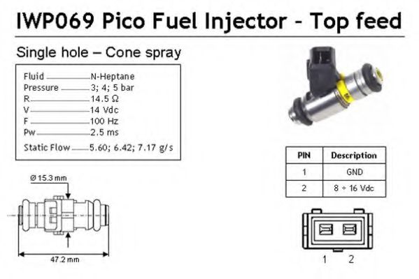 Форсунка MAGNETI MARELLI 214310006900