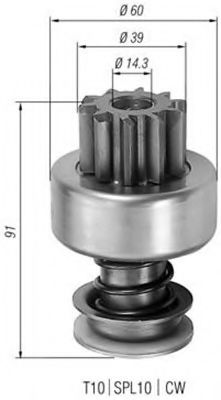 Бендикс стартера MAGNETI MARELLI 940113020121
