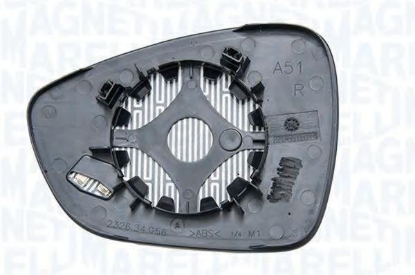 Стекло зеркала заднего вида MAGNETI MARELLI 182209008200