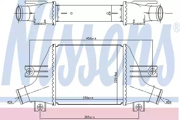 Интеркулер NISSENS 96163