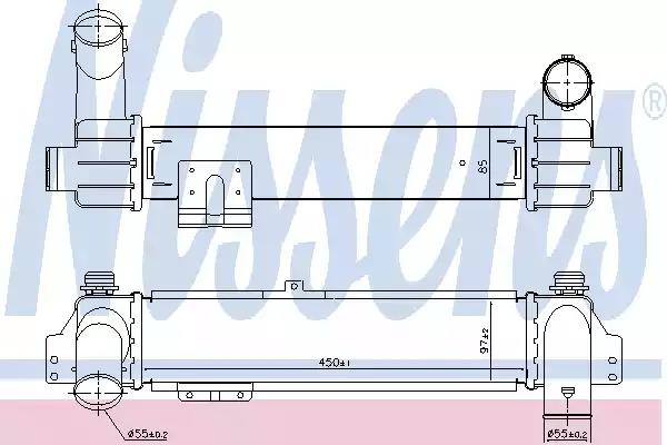 Интеркулер NISSENS 96215