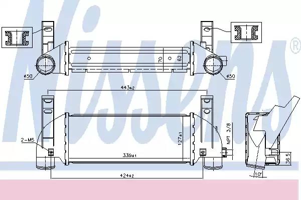 Интеркулер NISSENS 96219