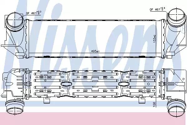 Интеркулер NISSENS 96322