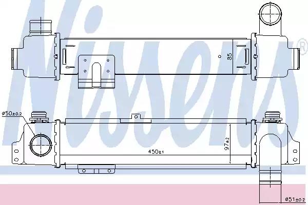Интеркулер NISSENS 96384
