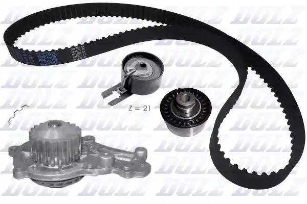 Помпа + комплект ГРМ DOLZ KD015
