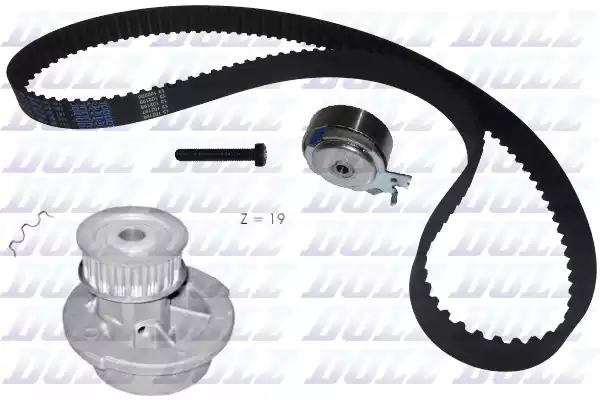Помпа + комплект ГРМ DOLZ KD021