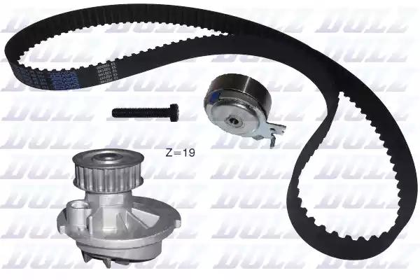 Помпа + комплект ГРМ DOLZ KD025