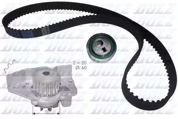 Помпа + комплект ГРМ DOLZ KD030