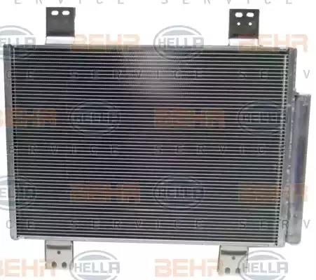 Радіатор кондиціонера HELLA 8FC 351 343-694 - Фото 2