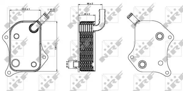 Масляный радиатор NRF 31237