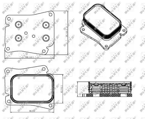 Масляный радиатор NRF 31320