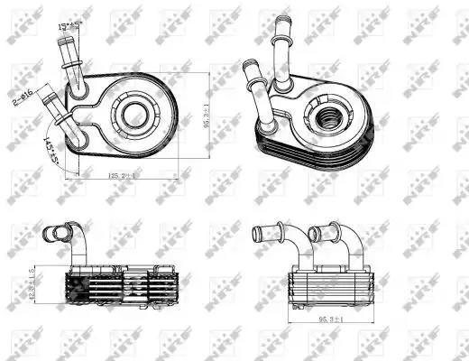 Масляный радиатор NRF 31321
