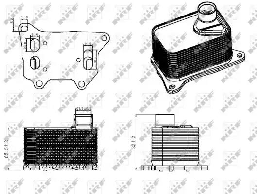 Масляный радиатор NRF 31330