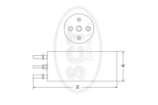 Топливный фильтр SCT ST 6156 - Фото 2