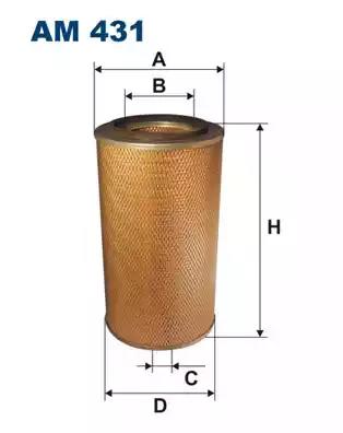 Воздушный фильтр FILTRON AM431