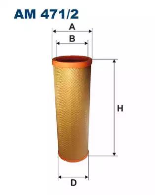 Воздушный фильтр FILTRON AM471/2