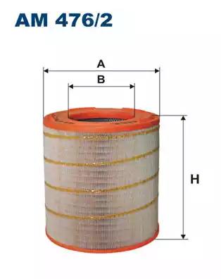 Воздушный фильтр FILTRON AM476/2