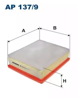 Воздушный фильтр FILTRON AP137/9