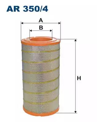 Воздушный фильтр FILTRON AR350/4