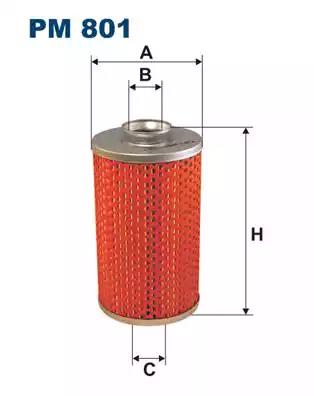 Топливный фильтр FILTRON PM801