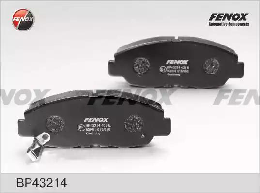 Гальмівні колодки FENOX BP43214