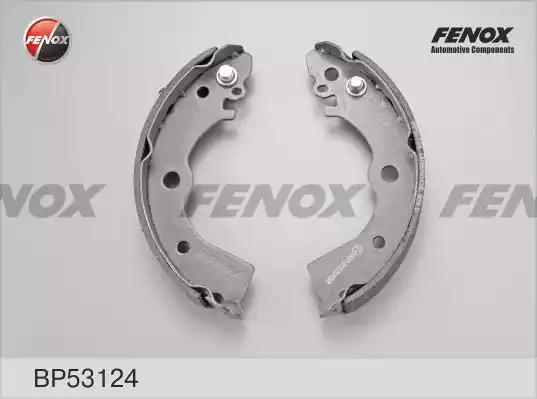 Гальмівні колодки FENOX BP53124 - Фото 1