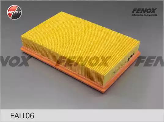Воздушный фильтр FENOX FAI106 - Фото 1
