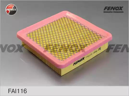 Воздушный фильтр FENOX FAI116