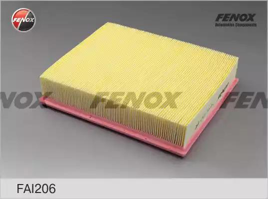 Воздушный фильтр FENOX FAI206 - Фото 1