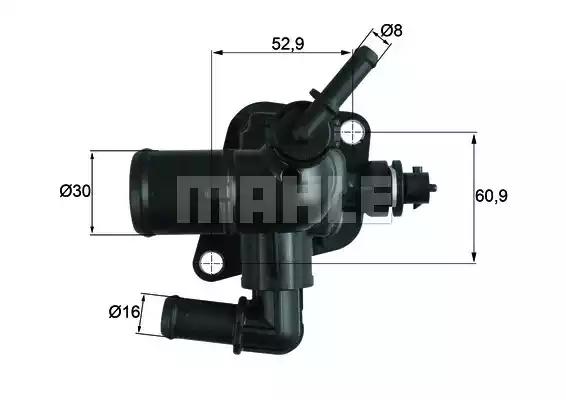 Термостат MAHLE ORIGINAL TI 251 88D