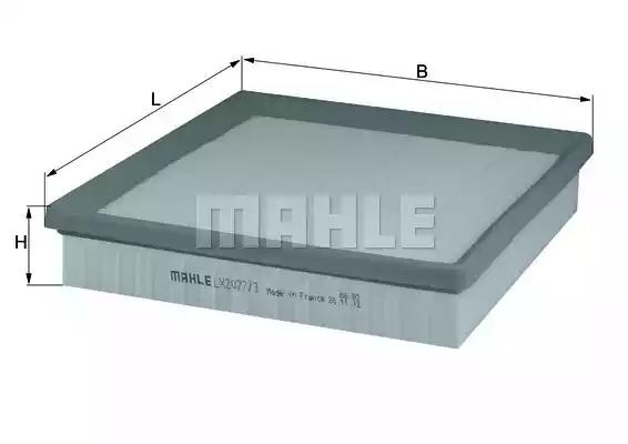 Воздушный фильтр MAHLE ORIGINAL LX 2077/3