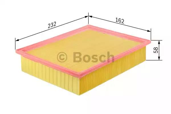 Повітряний фільтр BOSCH F 026 400 345