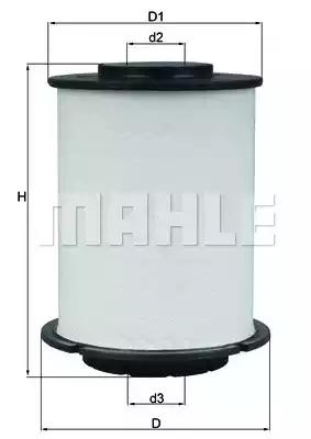 Паливний фільтр KNECHT KX 404D