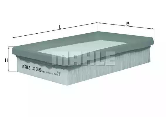 Воздушный фильтр KNECHT LX 3536