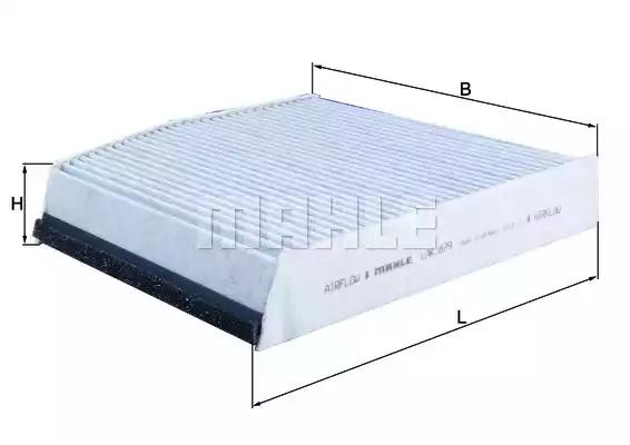 Фильтр салона KNECHT LAK 879