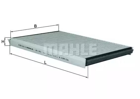 Фильтр салона KNECHT LAK 441