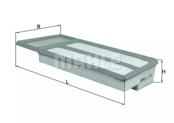 Воздушный фильтр KNECHT LX 3465