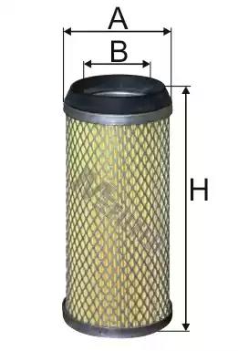 Воздушный фильтр MFILTER A 1071