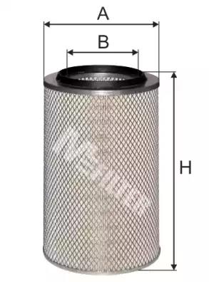 Воздушный фильтр MFILTER A 155