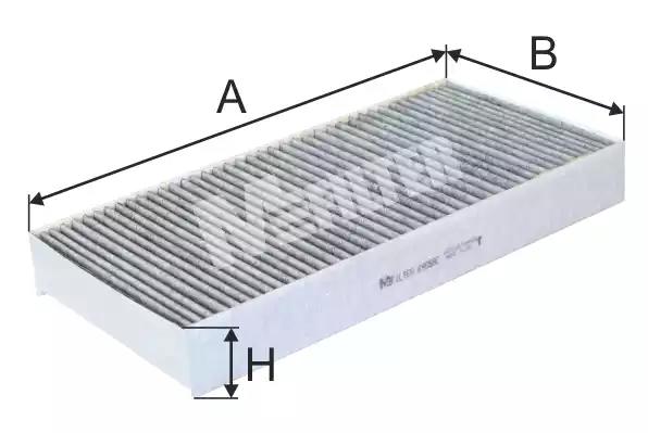 Фильтр салона MFILTER K 9055C