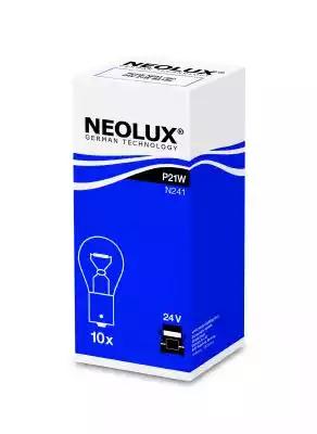 Лампа накаливания NEOLUX® N241 (указатель поворота, сигнал торможения, освещение номерного знака, задняя противотуманная фара, фара заднего хода, внутреннее освещение, фонарь установленный в двери, освещение багажника, подкапотная лампа, стояночные огни,