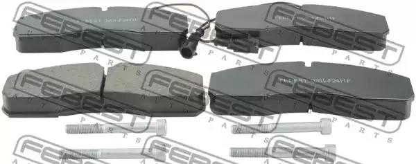 Тормозные колодки FEBEST 0201-F24MF