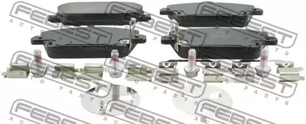 Тормозные колодки FEBEST 0301-FKF