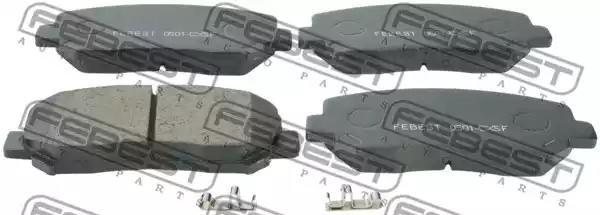 Тормозные колодки FEBEST 0501-CX5F