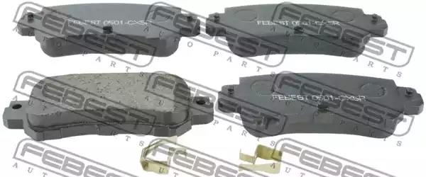 Тормозные колодки FEBEST 0501-CX5R