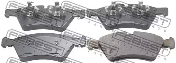 Тормозные колодки FEBEST 1601-164F