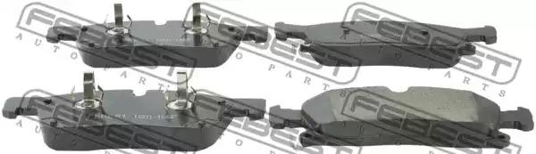 Тормозные колодки FEBEST 1601-166F