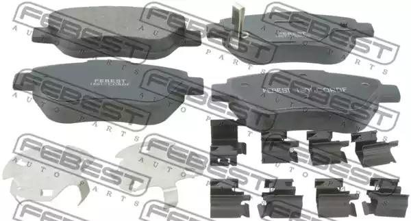 Тормозные колодки FEBEST 1801-CORDF